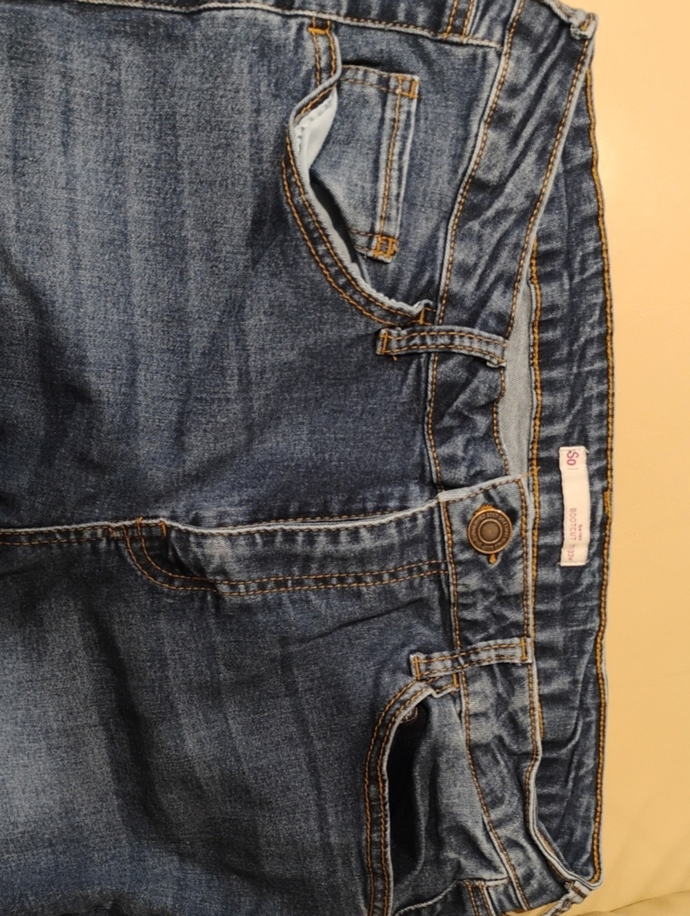 Women's Dark Blue Denim Jeans - Bootcut